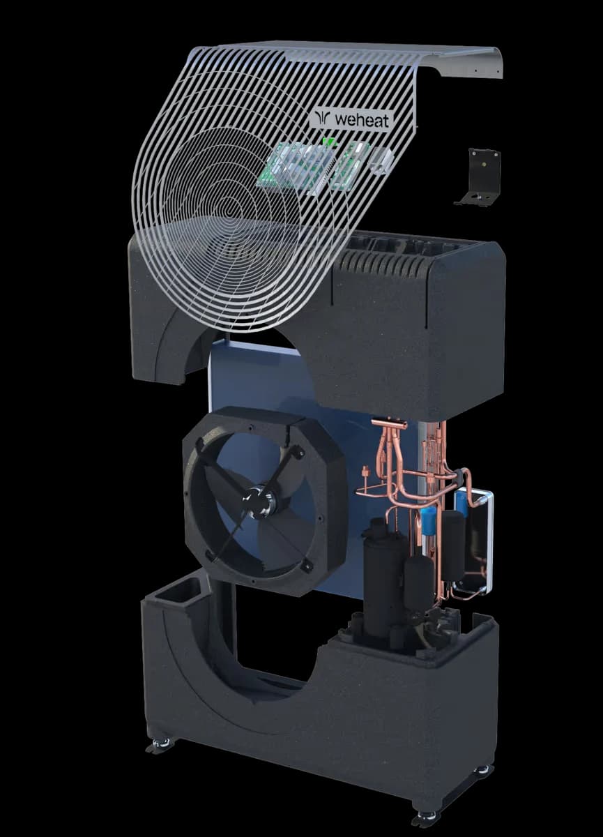 Opengewerkte weergave van de Weheat Sparrow