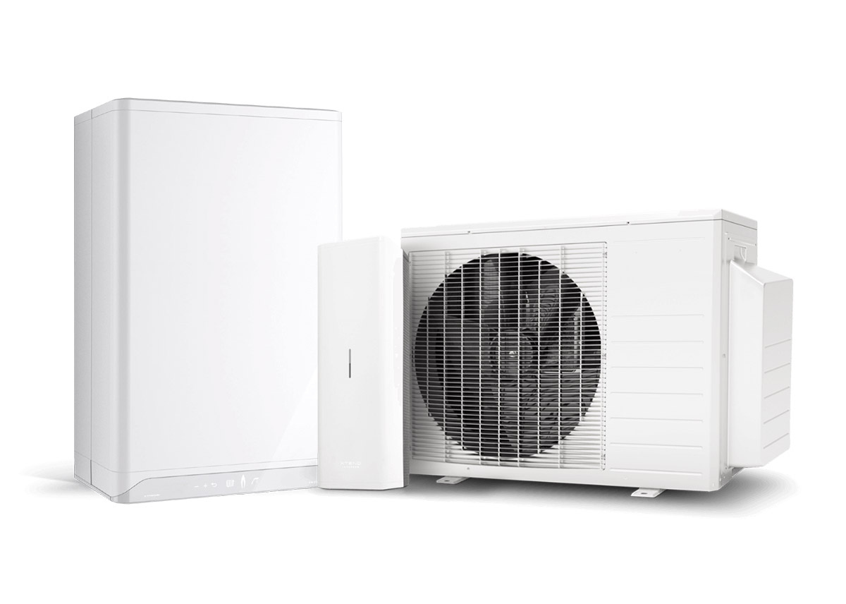 Xtend hybride monoblock warmtepomp